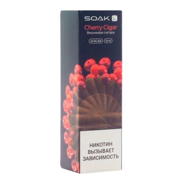 Жидкость Soak Cherry Cigar 10 Мл 2 Мг в Луганске