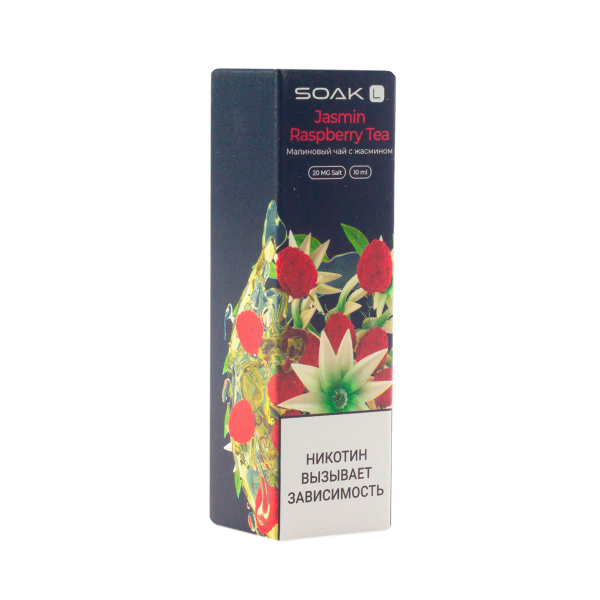 Жидкость Soak Jasmin Raspberry Tea 10 Мл 2 Мг в Луганске