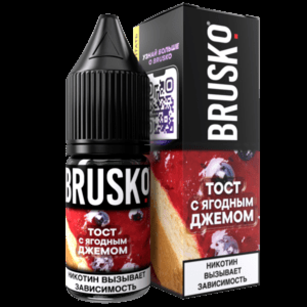 Жидкость Brusko Salt Тост С Ягодным Джемом 10 Мл 2 Мг в Луганске
