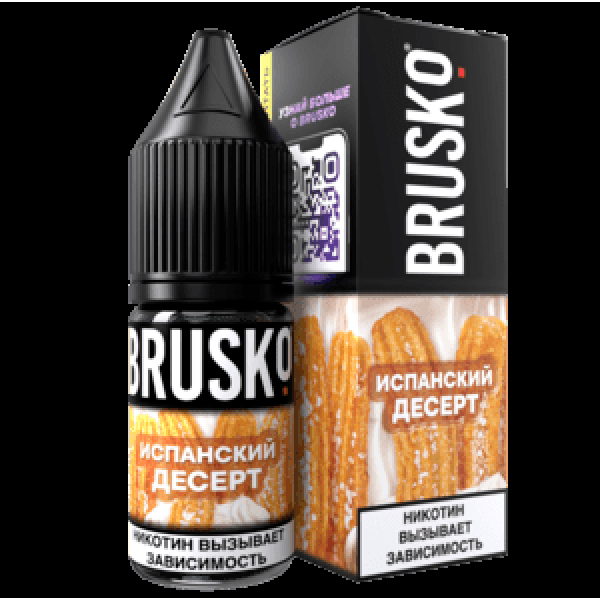 Жидкость Brusko Salt Испанский Десерт 10 Мл 2 Мг в Луганске