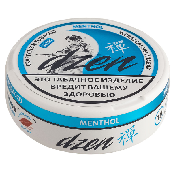 Жевательный табак Dzen Slim Menthol 9 грамм в Луганске
