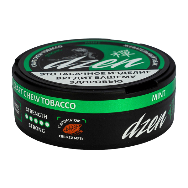 Жевательный табак Dzen Strong Mint 9 грамм в Луганске