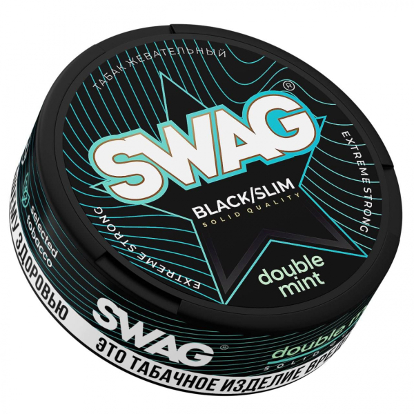 Жевательный табак Swag Strong Double Mint 10 грамм в Луганске