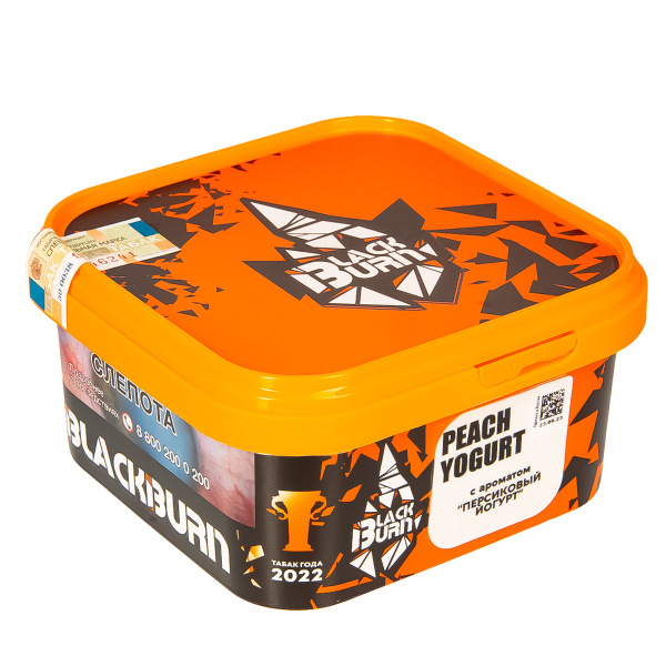 Табак Burn Black Peach Yogurt  200 грамм в Луганске