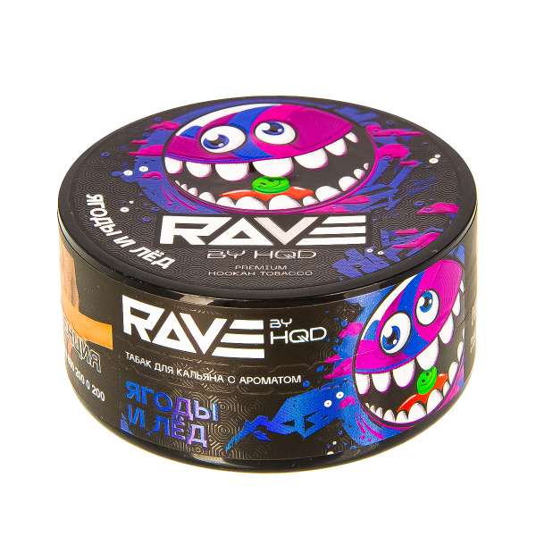 Табак Rave By Hqd Ягоды И Лед  25 грамм в Луганске