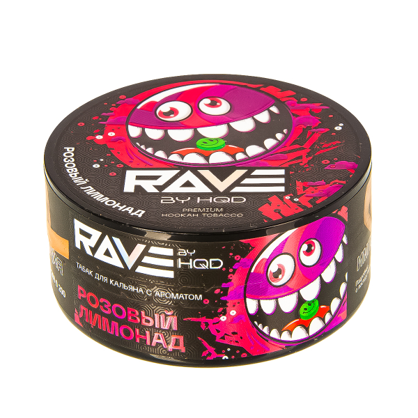 Табак Rave By Hqd Розовый Лимонад  25 грамм в Луганске