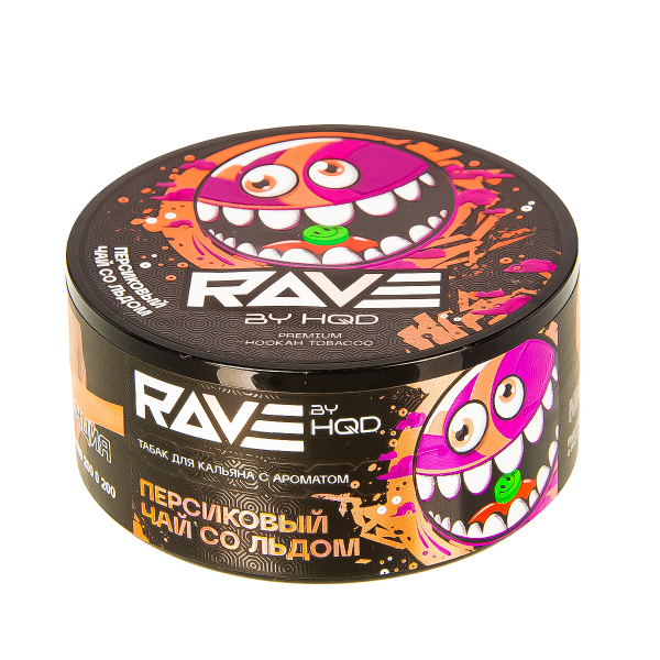 Табак Rave By Hqd Персиковый Чай Со Льдом  25 грамм в Луганске