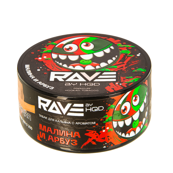 Табак Rave By Hqd Малина И Арбуз  25 грамм в Луганске