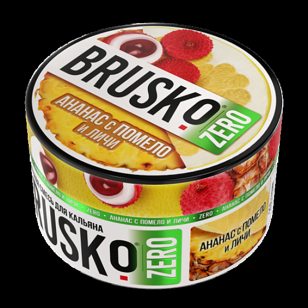 Смесь Brusko Ананас С Помело И Личи (Zero)  250 гр в Луганске