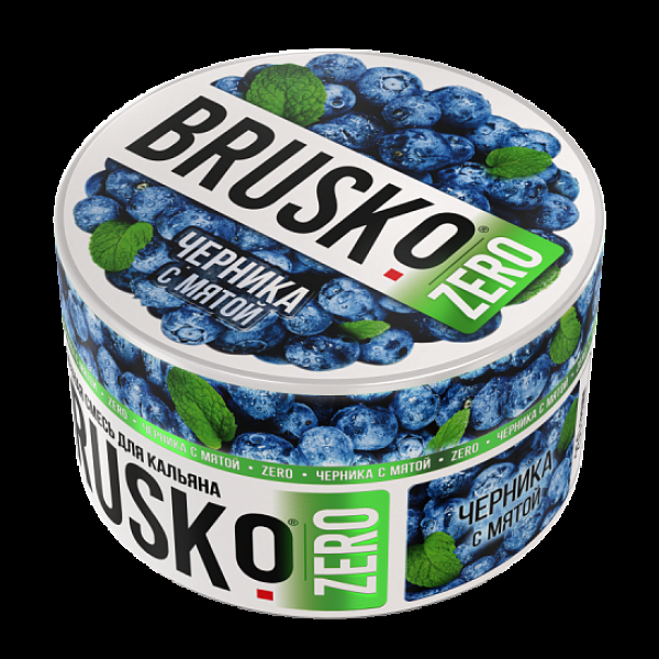 Смесь Brusko Черника С Мятой (Zero)  250 гр в Луганске