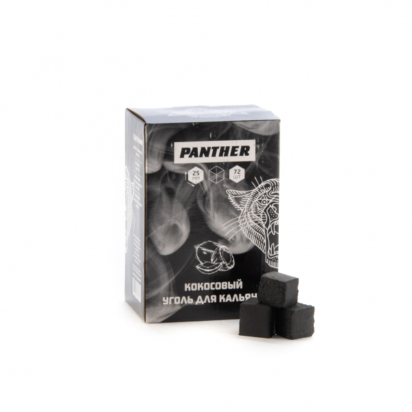 Уголь Кокосовый Panther 72 Шт (25 Мм) в Луганске