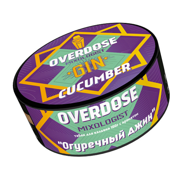 Табак Overdose Gin Cucumber  100 грамм в Луганске