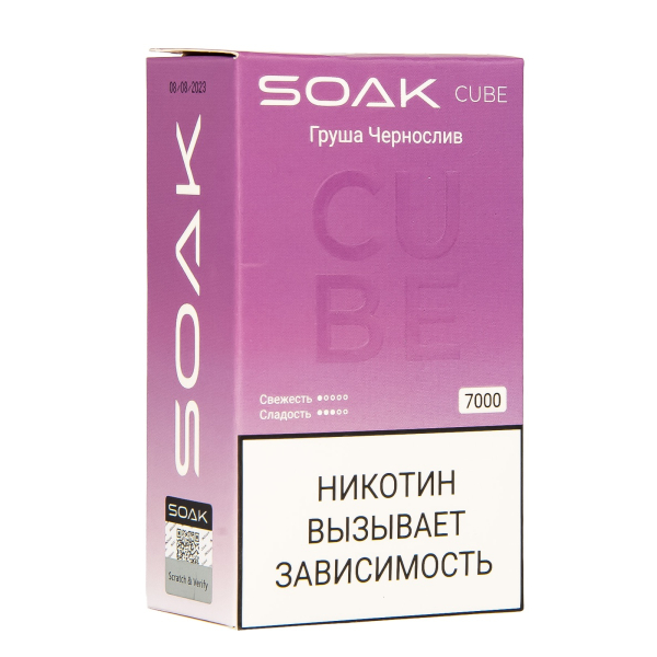 Soak Cube Груша Чернослив 7000 Затяжек в Луганске