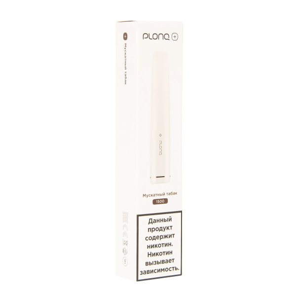 Plonq Plus Мускатный Табак (1500 Затяжек) 20 Мг в Луганске
