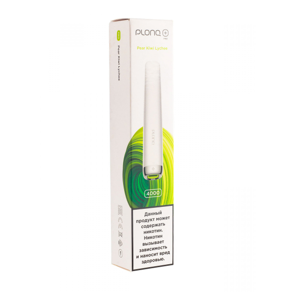 Plonq Plus Pro Груша Киви Личи (4000 Затяжек) 20 Мг в Луганске