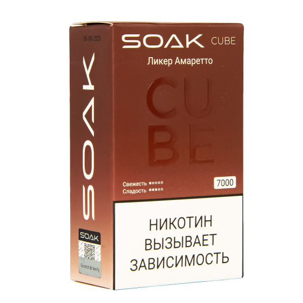 Soak Cube Ликер Амаретто 7000 Затяжек в Луганске