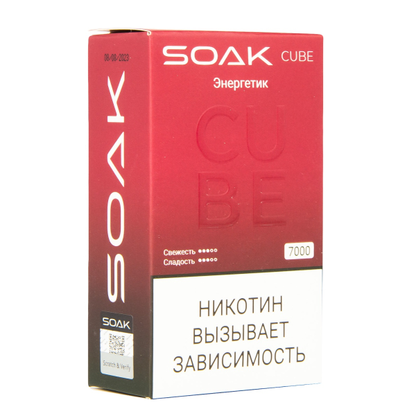 Soak Cube Энергетик 7000 Затяжек в Луганске