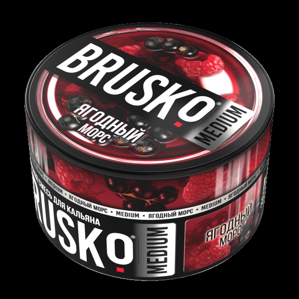 Смесь Brusko Medium Ягодный Морс  250 гр в Луганске