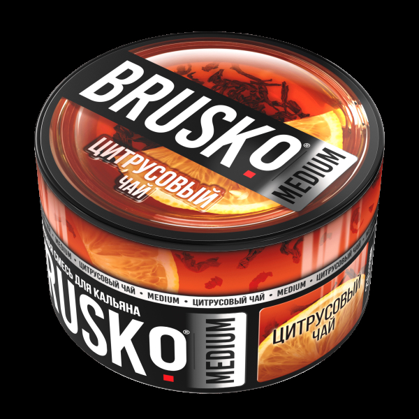 Смесь Brusko Medium Цитрусовый Чай  250 гр в Луганске