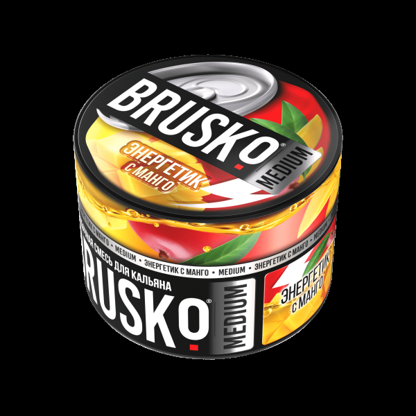 Смесь Brusko Medium Энергетик С Манго  50 гр в Луганске
