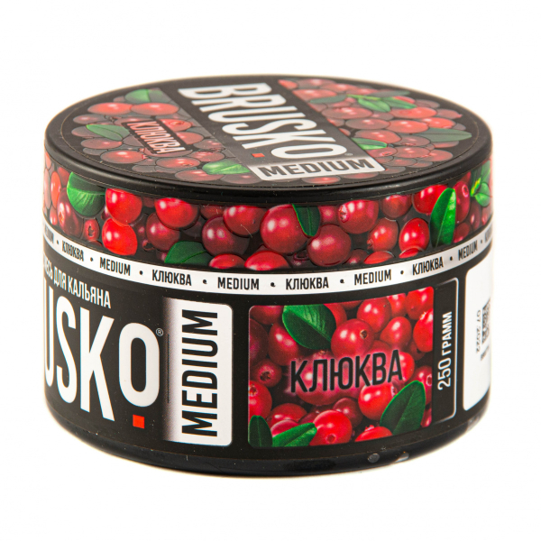 Смесь Brusko Medium Клюква  250 гр в Луганске