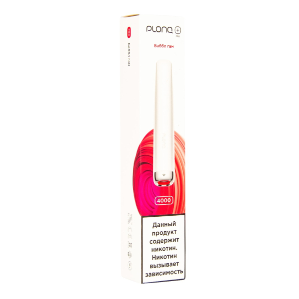 Plonq Plus Pro Баббл Гам (4000 Затяжек) 20 Мг в Луганске