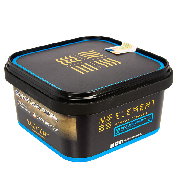 Табак Element Вода Mellow Blueberry  200 грамм в Луганске