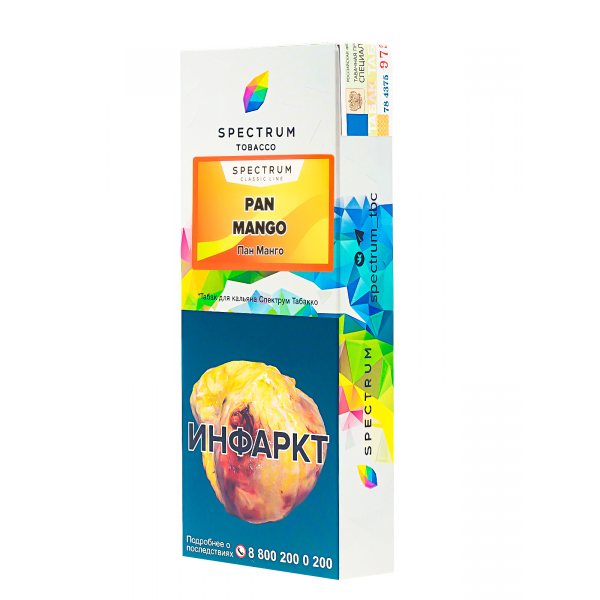 Табак Spectrum Pan Mango  100 грамм в Луганске
