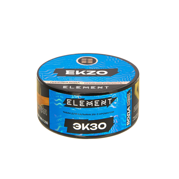 Табак Element Вода Ekzo New  25 грамм в Луганске