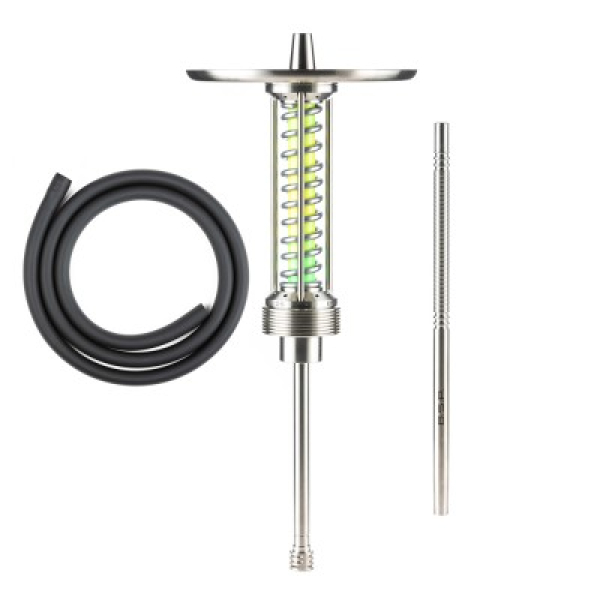 Кальян Bsp Hookah Cybertank Yellow Green Chrome в Луганске