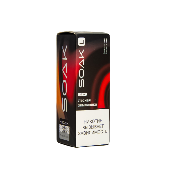 Жидкость Soak L30 Wild Strawberry 30 Мл 2 Мг в Луганске