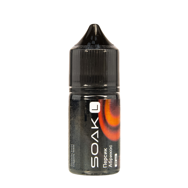 Жидкость Soak L30 Peach Apricot 30 Мл 2 Мг в Луганске