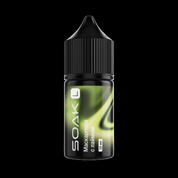 Жидкость Soak L30 Mascarpone Lime 30 Мл 2 Мг в Луганске
