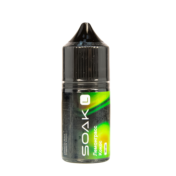 Жидкость Soak L30 Lemongrass Coconut 30 Мл 2 Мг в Луганске