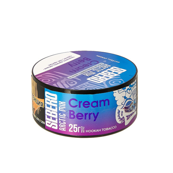Табак Sebero Arctic Mix Cream Berry  25 грамм в Луганске