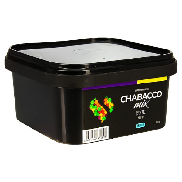 Смесь Chabacco Mix Skittle   Medium 200 гр в Луганске