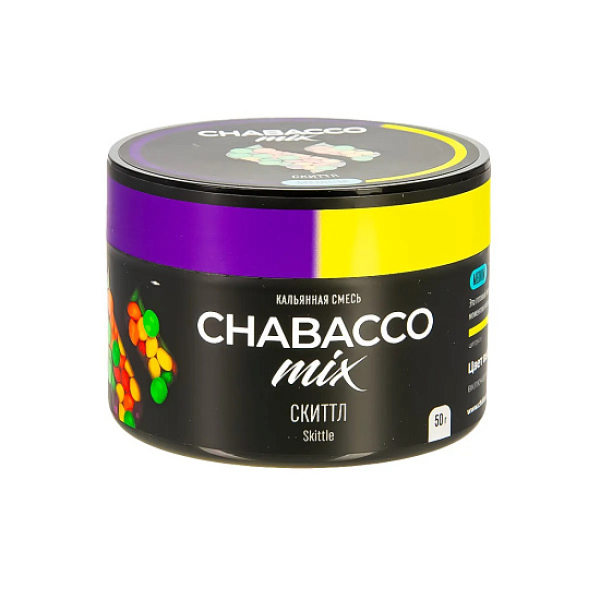 Смесь Chabacco Mix Skittle   Medium 50 гр в Луганске