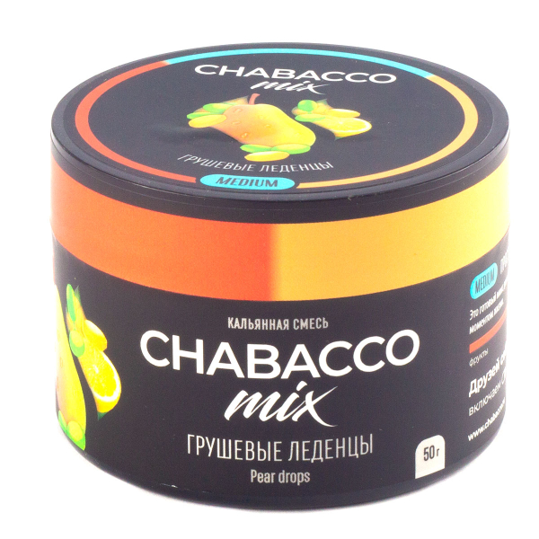 Смесь Chabacco Mix Pear Drops   Medium 50 гр в Луганске