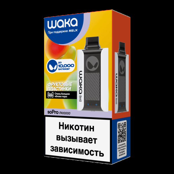 Электронка Waka Фруктовые Пластинки(10000 Затяжек) в Луганске
