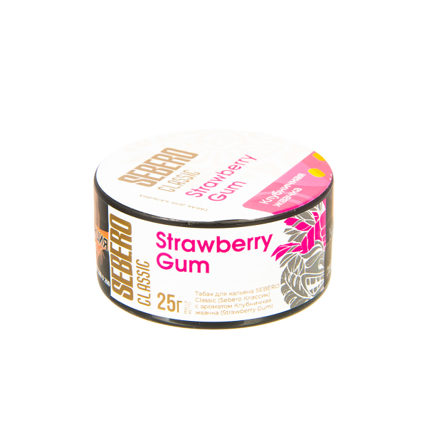 Табак Sebero Strawberry Gum  25 грамм в Луганске