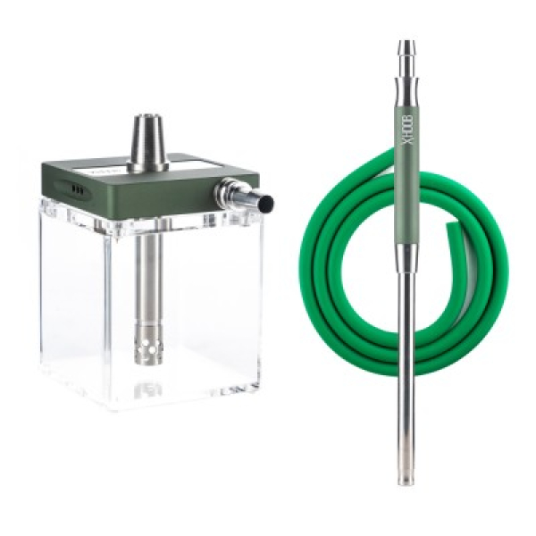 Кальян Hoob Subatom British Racing Green Steel в Луганске
