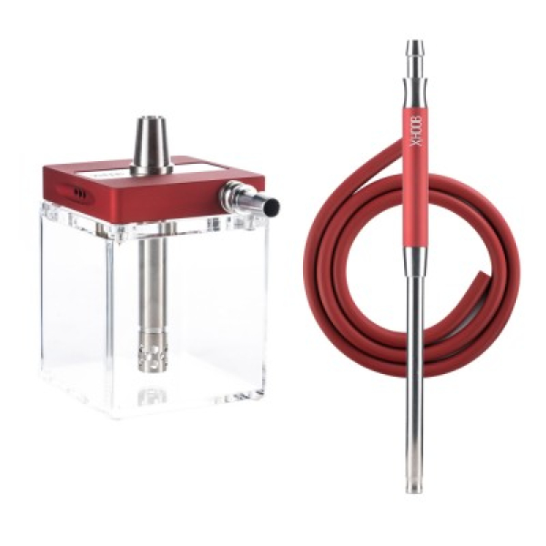 Кальян Hoob Subatom Wine Red Stainless Steel в Луганске