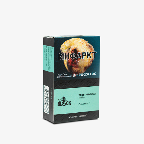 Табак Adalya Black Cane Mint (Тростниковая Мята)  Aтп 20 грамм в Луганске