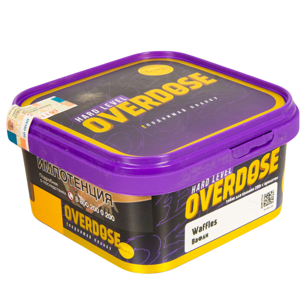 Табак Overdose Waffles  200 грамм в Луганске