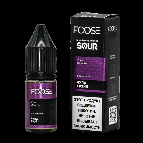 Жидкость Foose Sour Чупа Грейп 10 Мл в Луганске