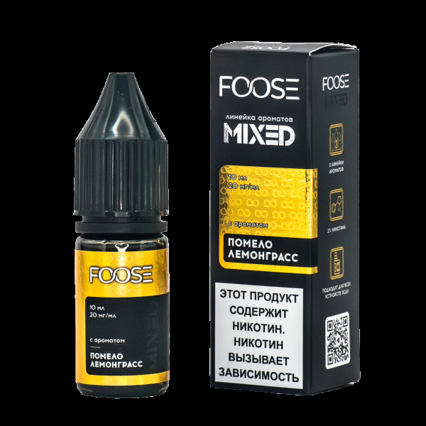 Жидкость Foose Mixed Помело Лемонграсс 10 Мл в Луганске