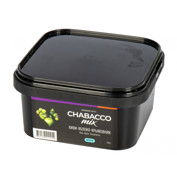 Смесь Chabacco Mix Medium Kiwi Apple Gooseberry  200 гр в Луганске