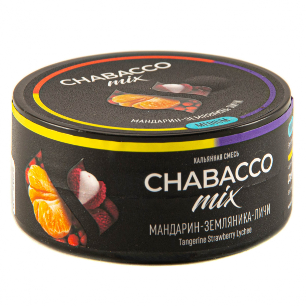 Смесь Chabacco Mix Medium Tangerine Strawberry Lychee  25 гр в Луганске