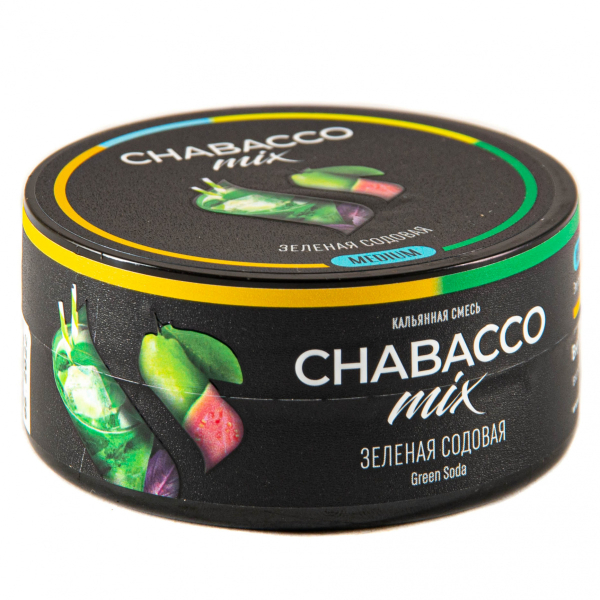 Смесь Chabacco Mix Medium Green Soda  25 гр в Луганске