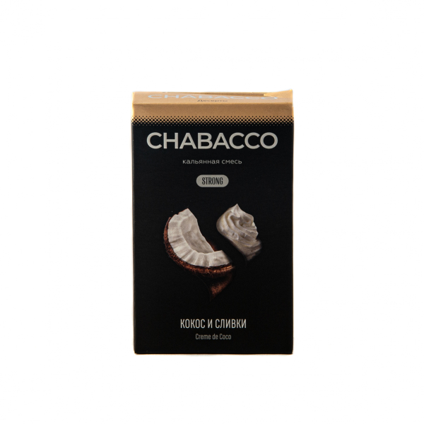Смесь Chabacco Mix Strong Crème De Coco  50 гр в Луганске